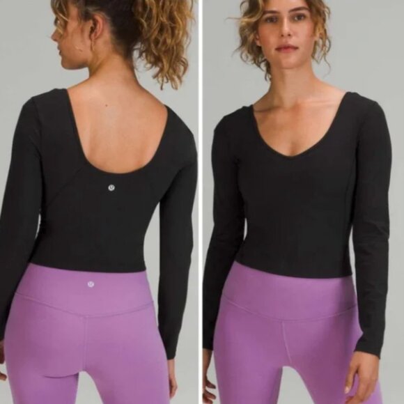 lululemon athletica Tops - Lululemon | size 14 | align long sleeve - black